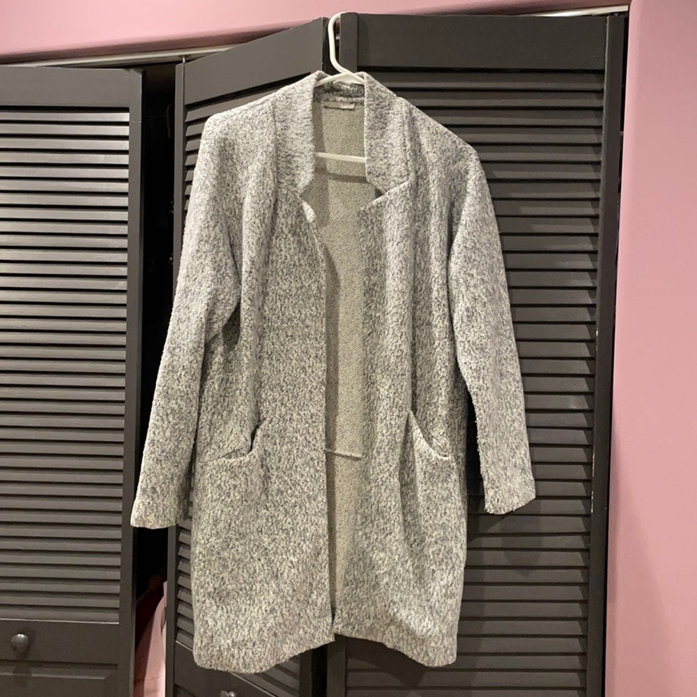 ZARA GRAY COAT SIZE US M